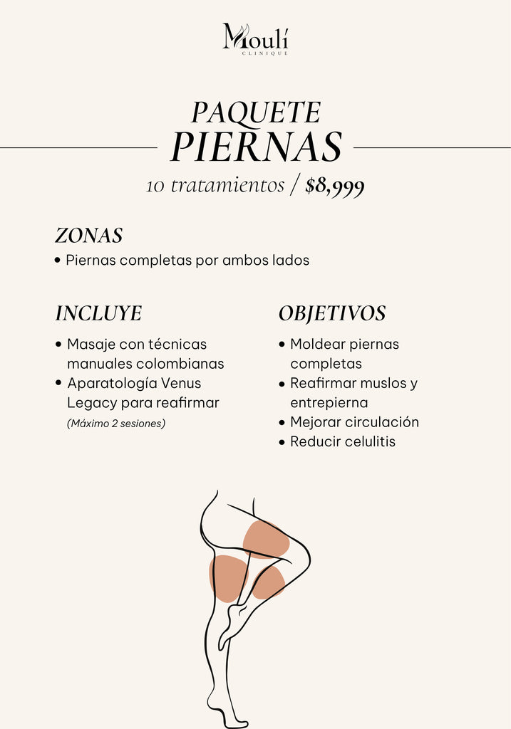 Masaje Anticelulítico Masaje Piernas Circulacion Paquete Piernas