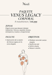 Paquete Venus Legacy Corporal